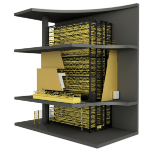 TwinTower w TechnoAlpin - przekrój przez cały system